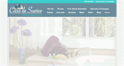 Desktop Screenshot of casadesuenos.com